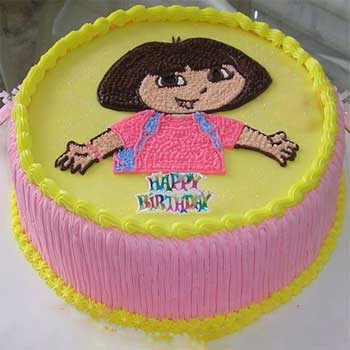 Dora Cake In Lock-Down Without Maida, Baking Powder, Egg, Oven| डोरा केक  बनाए बिना मैदा,अंडे,ऑवन के| - YouTube