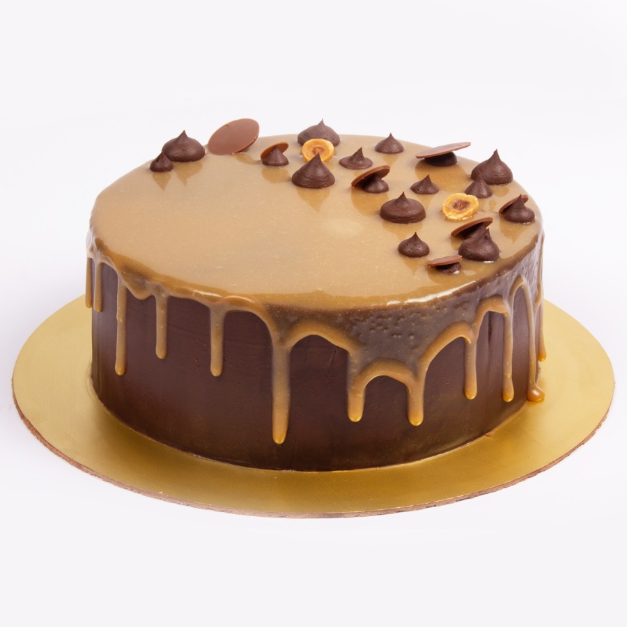 Sky-High Salted Caramel Chocolate Layer Cake Recipe - LifeMadeDelicious.ca