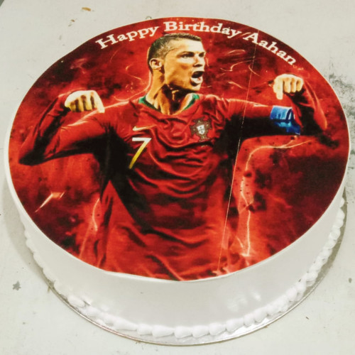 Ronaldo Theme Cake