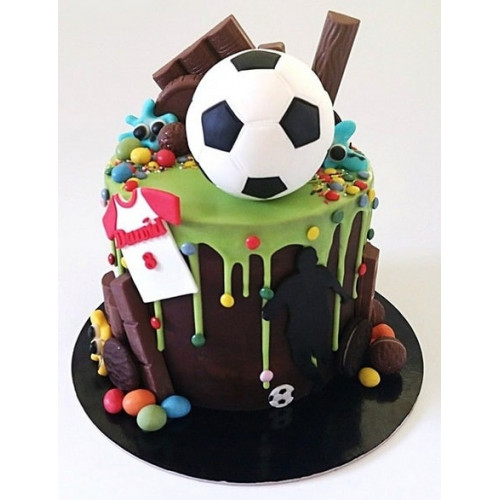 Football Choco Cake