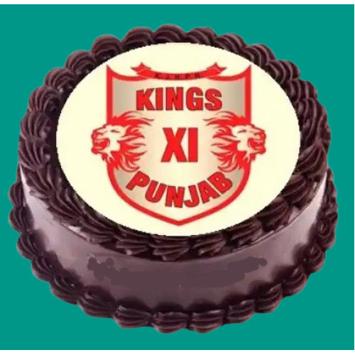 Kings-XI-Punjab-IPL Theme Cake