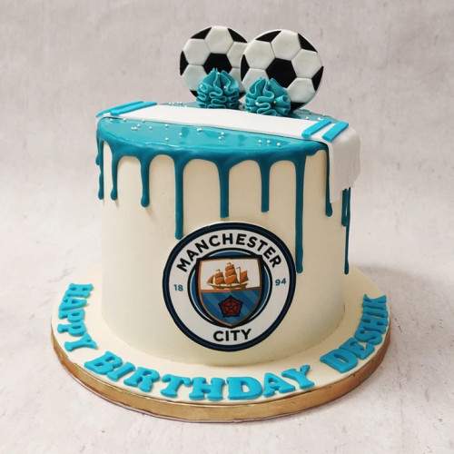 Manchester City Cake