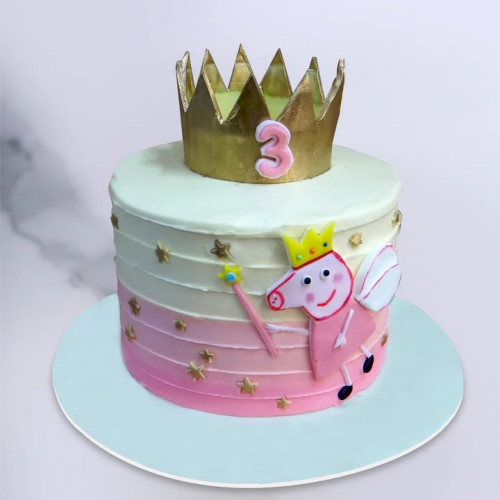 Peppa Pig Birthday Cake - Craving4More