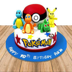 Pokemon Kids Cake 