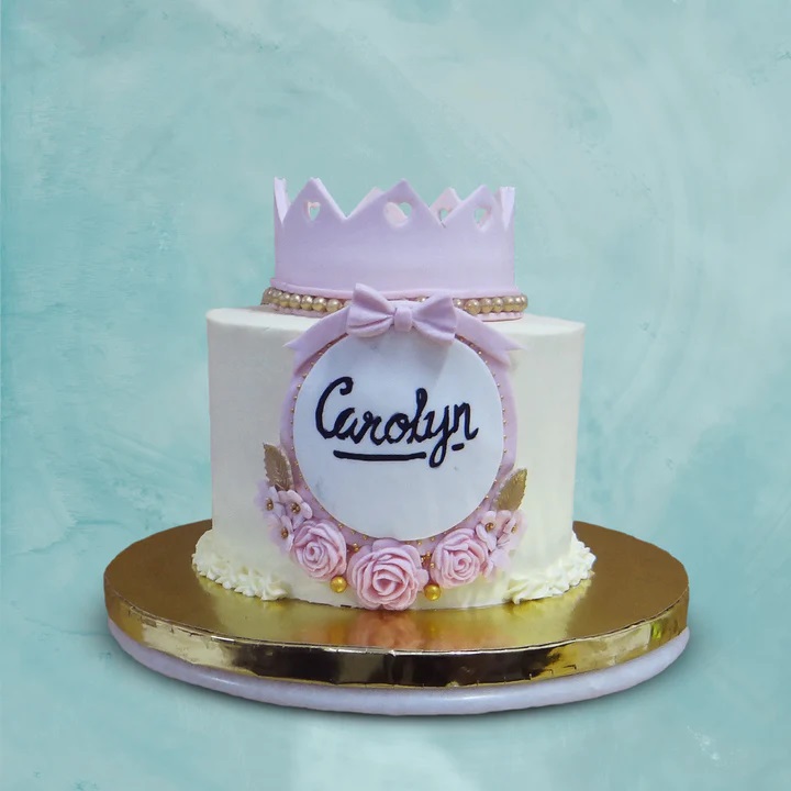 Two Tier Blue Butterfly Cake | Butterfly Birthday Cake | Crown Cake –  Liliyum Patisserie & Cafe