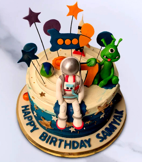 Space Themed Cupcakes And Cake Toppers Jigsaw Puzzle by Adrian Britton -  Pixels