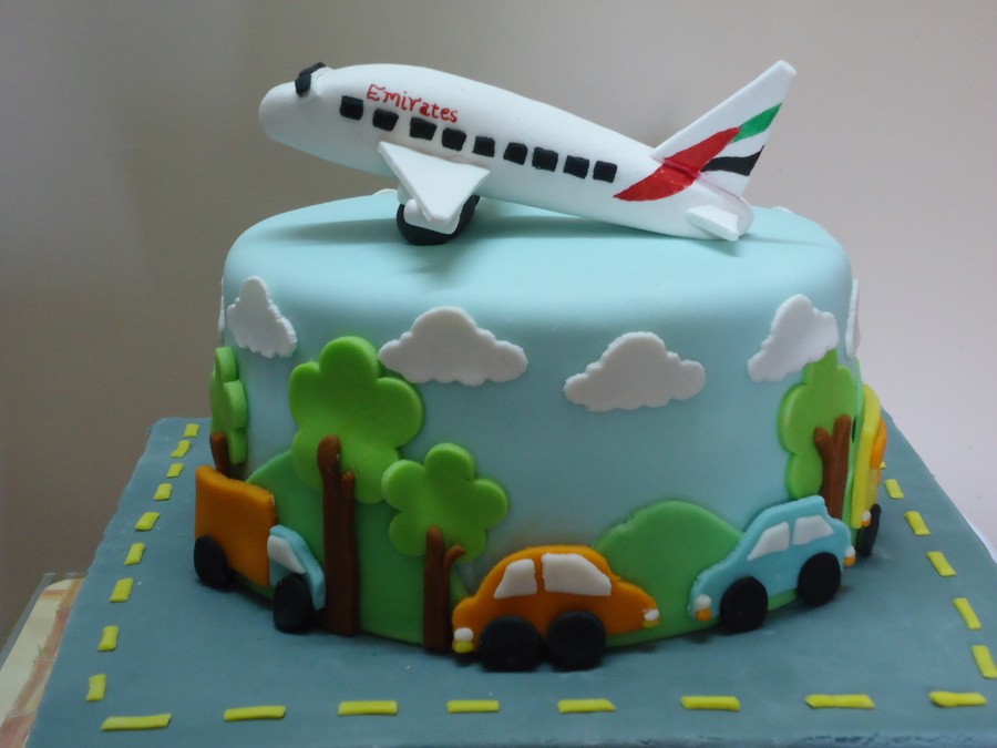 Cakes :: Jet Plane Empire Cake