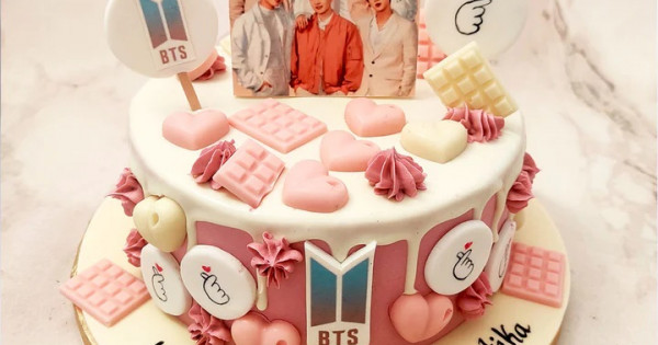BTS Birthday Cake | BTS Cake | BTS Band Cake | Yummy Cake