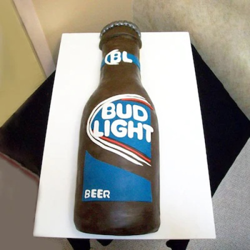 Bud Light Beer Cake