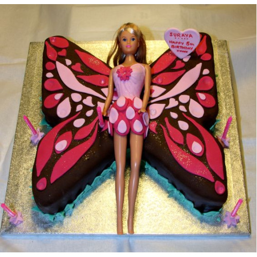 Butterfly Theme Cake