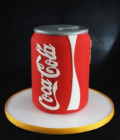 How to make a soda can cake tutorial