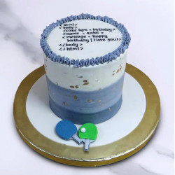 Computer Programmer Cake