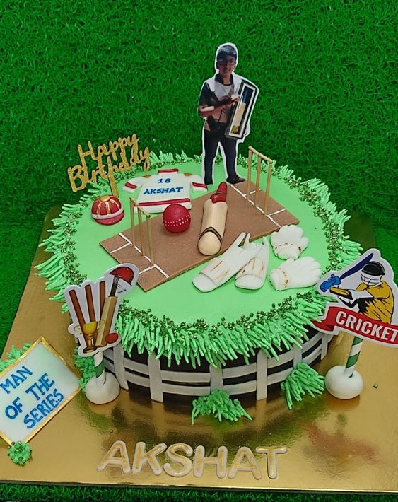 Cake for Cricket Lover ( 5 Pound ) - Your Koseli Celebrations