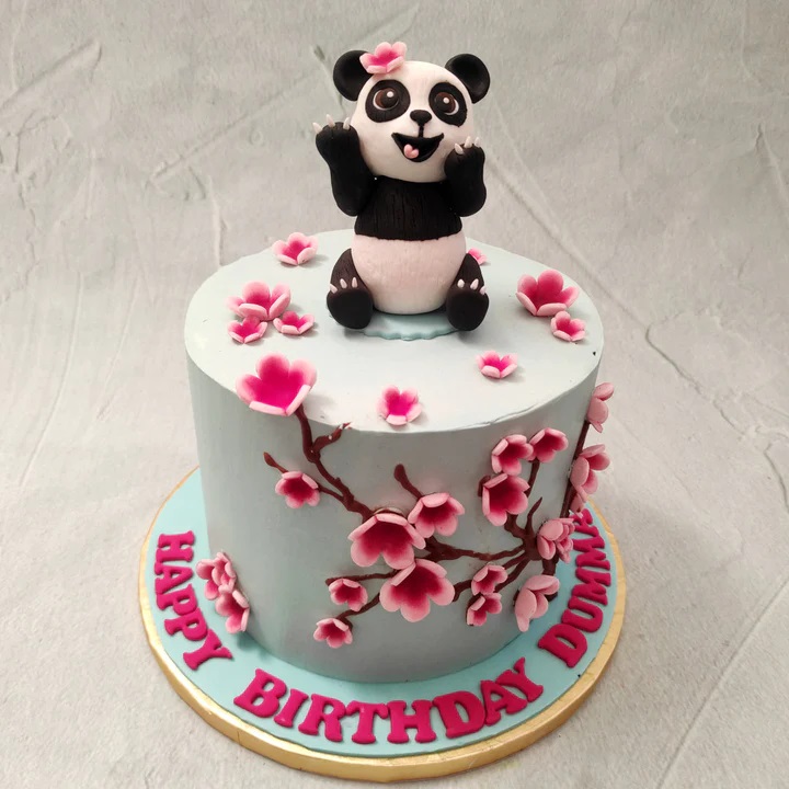 Panda Birthday Cake | Gloverly Cupcakes