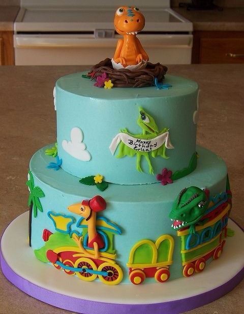 Dinosaur Train Birthday Cake Topper Set Featuring Dinosaur Train Friends  and Decorative Themed Accessories - Walmart.com