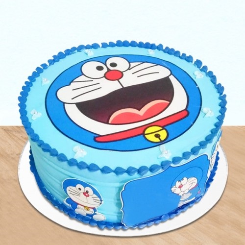 Doraemon Fondant Cake- Order Online Doraemon Fondant Cake @ Flavoursguru