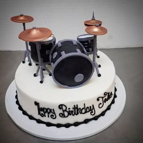 Drum Beats Music Cake Delivery In Delhi NCR