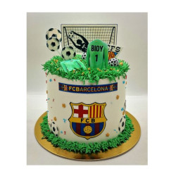 FCB Barcelona Club Cake