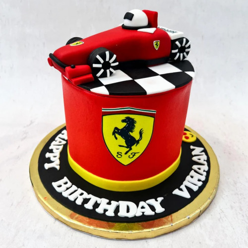 Ferrari Car Cake