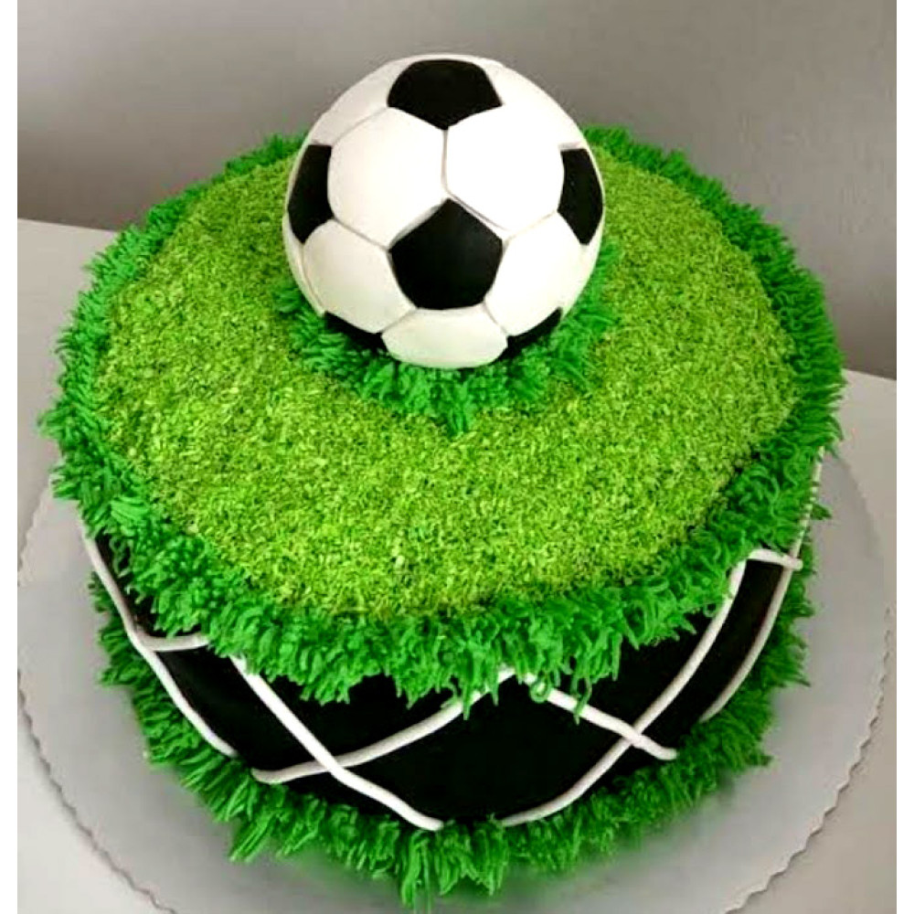 Football Theme Egg-less Cake Delivery In Delhi and Noida