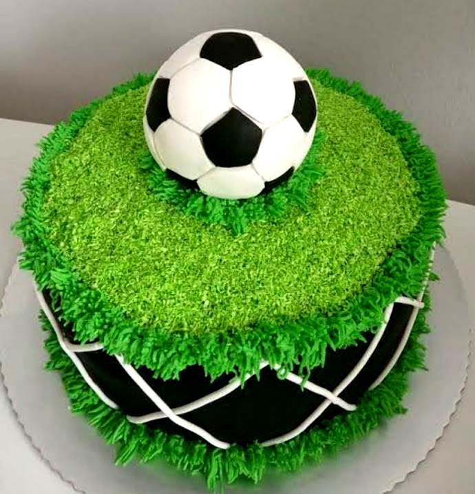 Online Football Theme Chocolate Cake Gift Delivery in UAE - FNP