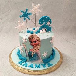 Frozen Elsa Cake