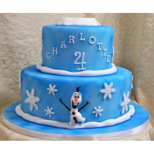 Frozen Olaf Cake 