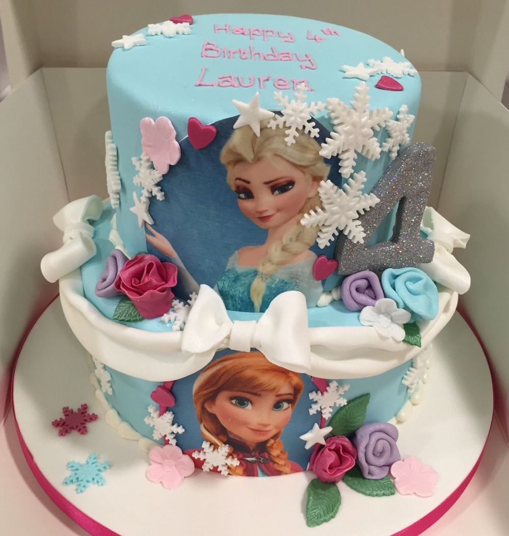 Theme request was Frozen 2 and unicorn, so made this cake with cute un... |  TikTok