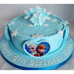 Frozen Theme Cake