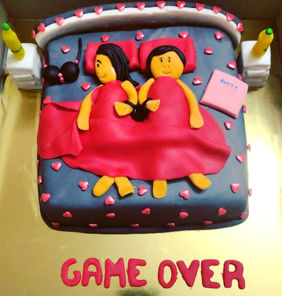 Game Over Illustration Cake Topper Stock Illustration 2007582872 |  Shutterstock