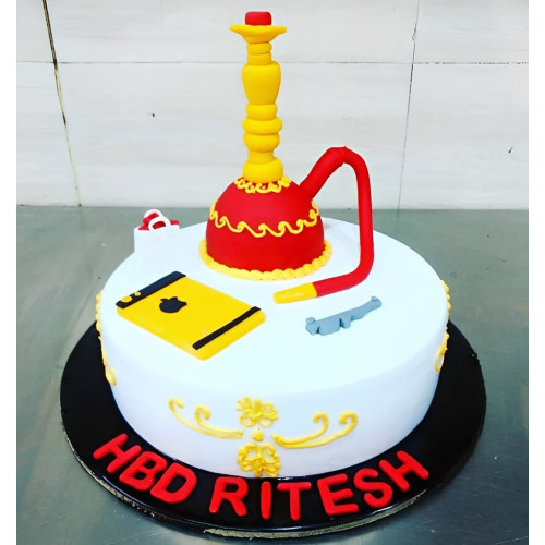 Hookah Theme Cake