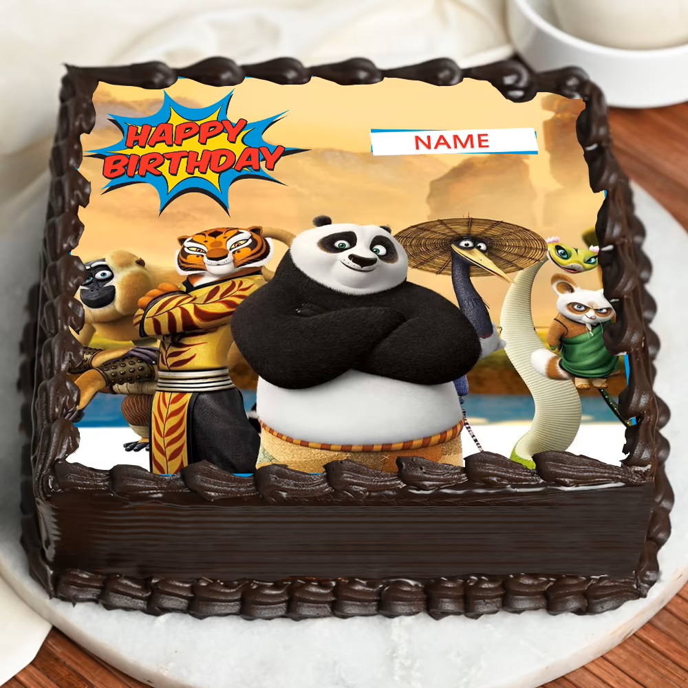 Panda theme Cup Cake topper - Untumble.com