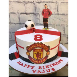 Manchester United Club Cake