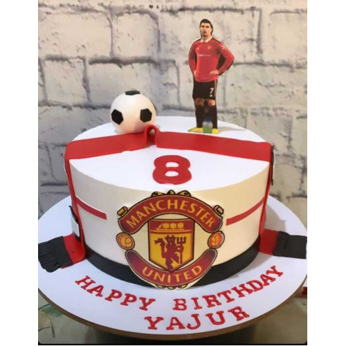 Manchester United Club Cake