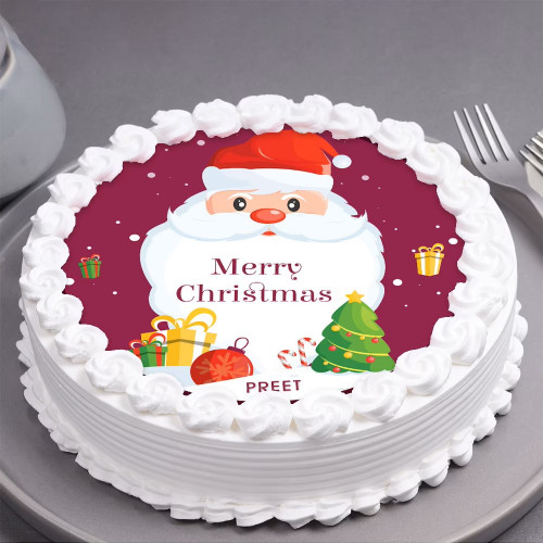 Free Custom Cream design for all Christmas cake orders only available in  this Christmas season. - Picture of Ottapalam, Palakkad District -  Tripadvisor