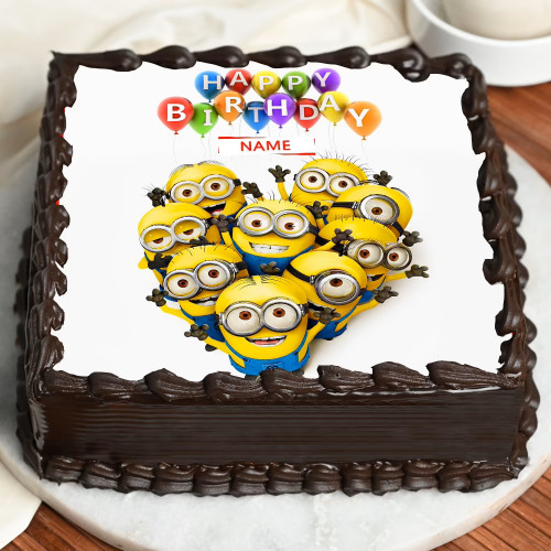 Many Minions Cake