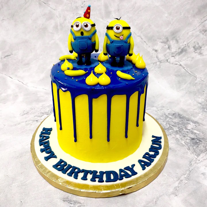 Cherry Red Cake - Timeline | Minion birthday cake, Cool birthday cakes, Minion  cake