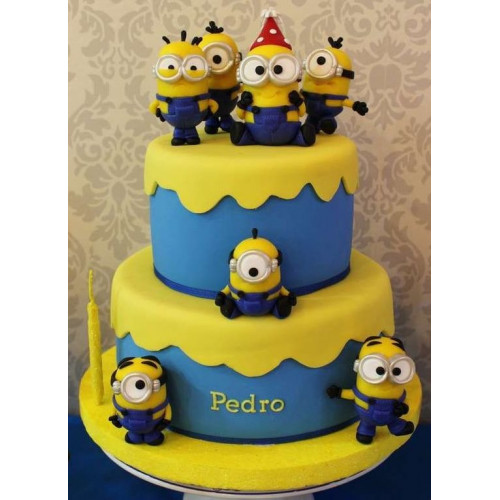 Send Online Despicable Me Minion Cake Delivery in Jaipur