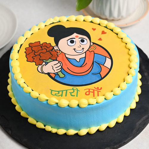 Mom Theme Cake Delivery In Delhi NCR