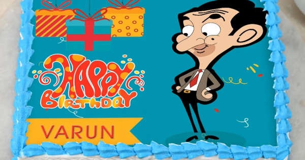 Mr.Bean birthday cake | Mr bean cake, Mini cakes birthday, Cake