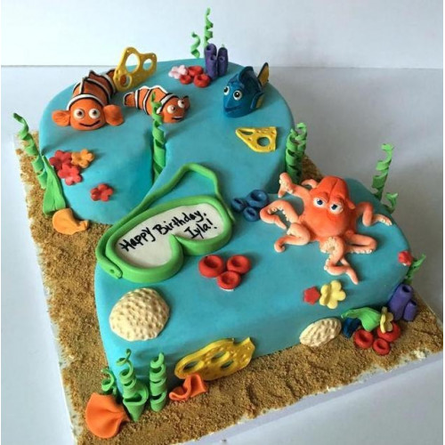 21+ Awesome Image of Beach Birthday Cakes - davemelillo.com | Beach themed  cakes, Beach cakes, Beach birthday cake