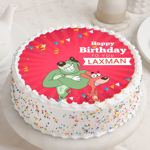 pakdam pakdai kids cartoon cake from thecake