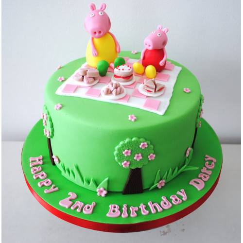 Peppa Family Cake | Peppa Pig Family Birthday Cake | Peppa Pig First Birthday  Cake – Smoor