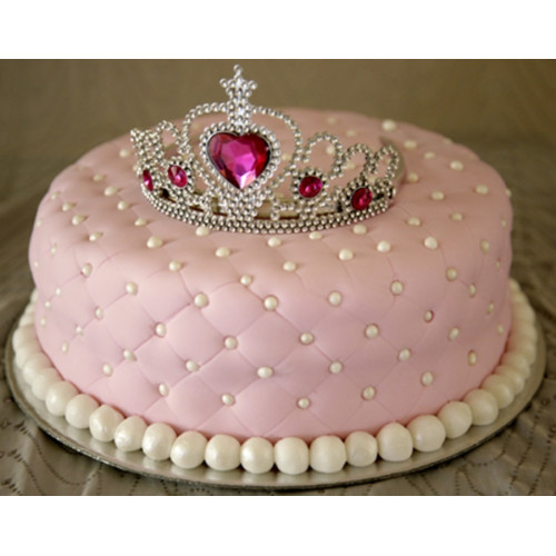 The Sensational Cakes: Queen Crown Yellow Birthday Cake Singapore