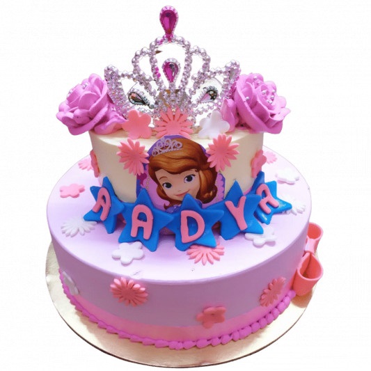 Princess Theme Cake | bakehoney.com