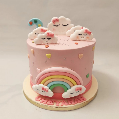 Easy Rainbow Cake Recipe to Bake Deliciousness at Home - Bakingo Blog