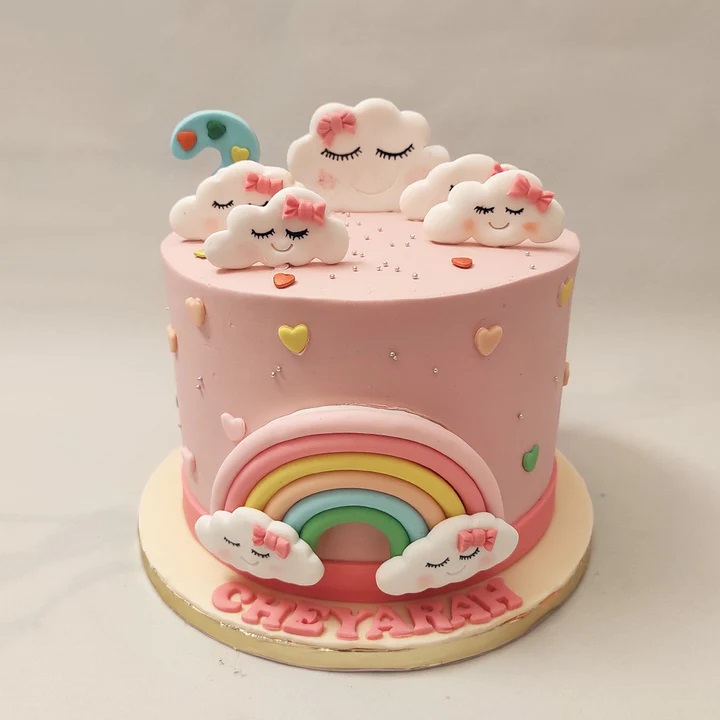 Rainbow Mousse Cake - SugarHero