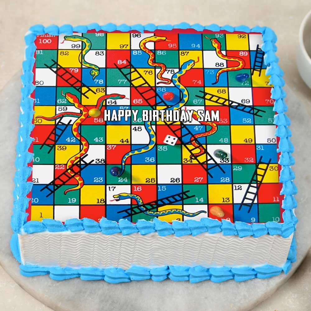 Another Ludo theme Cake in this... - Jeannete's Bake House | Facebook