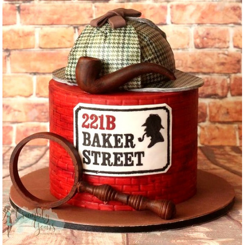 Sherlock Holmes Cake