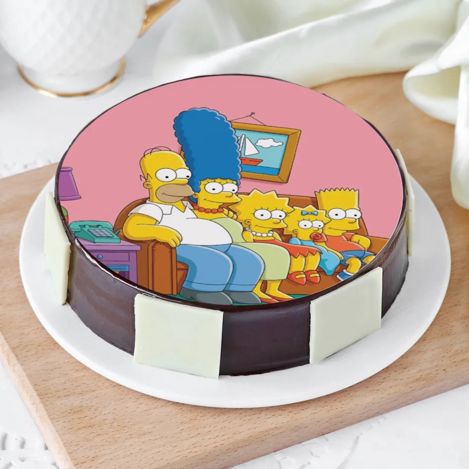 Teddy Bear Family Birthday Theme Cake
